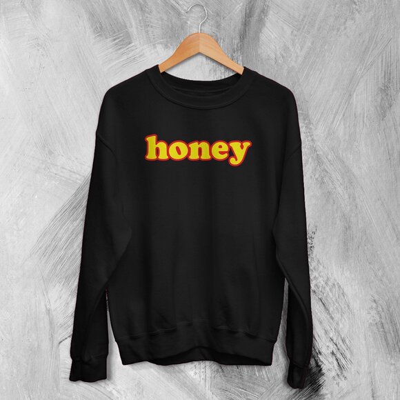 Y2K Sweatshirt Honey Sweater Cute Baby Girl Gift for Girlfriend 17 - Picture 1 of 5